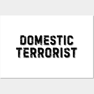 Domestic Terrorist Posters and Art